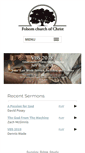 Mobile Screenshot of folsomchurch.com